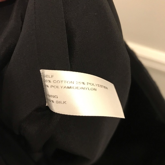 Carolina Herrera Paisley Embossed Pencil Skirt 4 black - Picture 8 of 9